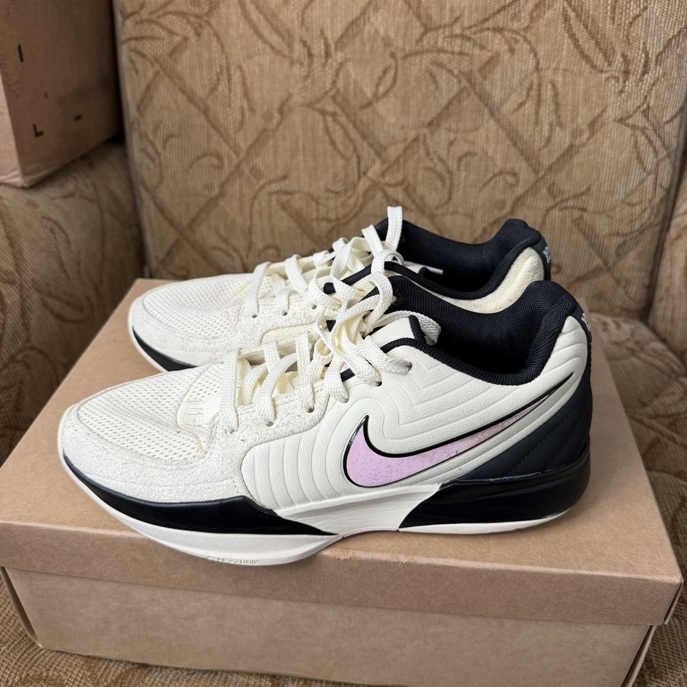 Nike Ja 2 Last Call Coconut Milk Yellow White Basketball FD7328-100 Mens Size 8